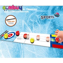 KB076013-KB076017 - Interactive mini basketball bowling football curling exercise toy desktop table game