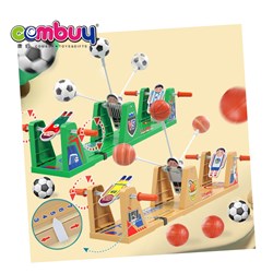KB081504-KB081505 - Interactive Kids Assembly Swing Shooting Basketball Football Toys Tabletop Sports Game