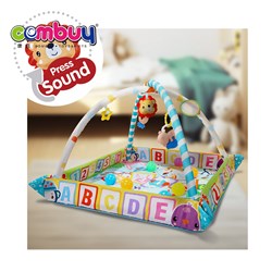 KB082612-KB082615 - Toddler Fitness Gym Fence Crawling Sitting Toy Baby Activity Foldable Mat with 8 Balls