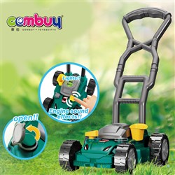 KB089113-KB089120 - Pretend Play Children Garden Tools Electric Lawn Mower Pushing Machine Toys