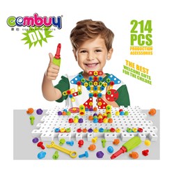 KB091887-KB091890 - Educational Building Game Kids Diy Assembly Toy Screw Blocks