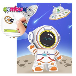 KB093631-KB093633 - Educational Creative Graffiti Game Doodle Colorful 3d Diy Toys Cardboard Paper