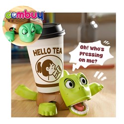 KB096537 - Funny cartoon animals assembly novelty toy press turtle coasters