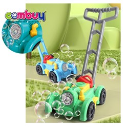 KB096778 - Electric Lighting Music Outdoor Lawn Mower Handcart Fully Automatic Toy Bubble Car