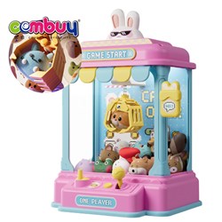 KB097024-KB097028 - Cartoon Animals Catching Automatic Lighting Musical Doll Toy Grabbing Machine