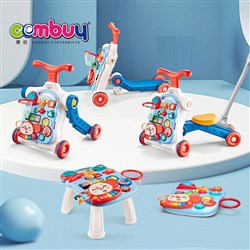 KB099010-KB099018 - Toddler Early Educational Lighting Music Push 5 in 1 Toy Learning Electric Baby Walker