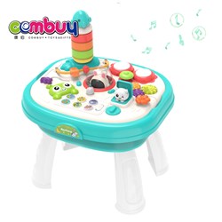 KB099067 - Educational Kids Musical Early Learning Toys Building Blocks Study Table