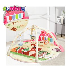 KB100329-KB100337 - Toddler Fitness Gym Soft Cloth Rattle Musical Pedal Piano Toy Baby Crawling Mat