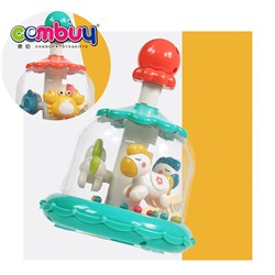 KB101273-KB101276 - Toddler Cartoon Animals Toss Ring Baby Rotating Button Press Control Toys