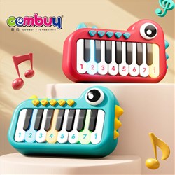 KB101355-KB101356 - Muisc Instrument 15 Key Pocket Dinosaur Mini Electronic Keyboard Piano Toy