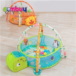 KB101558-KB101559 - Toddler Fitness Gym Cotton Rattle Play Toy Baby Crawling Mat Fence with 30 Balls