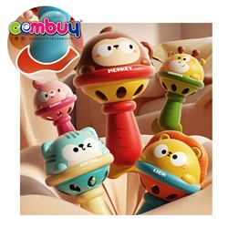 KB101627-KB101628 - Toddler Cute Animal Shaking Music Toys Baby Rattle Head Bell