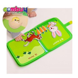 KB102615-KB102619 - Toddler Early Educational Felt Sticks Books Baby Toys Learning Activity Book