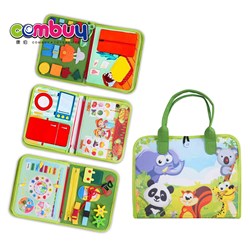 KB102632-KB102638 - Toddler Early Learning Baby Felt Book Activity Kids Toys Busy Sensory Board