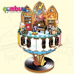 KB103008-KB103010 - Educational Music Box Series Diy Toys 3d Wooden Jigsaw Puzzles