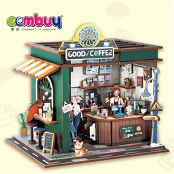 KB103015-KB103020 - Educational Scene Blocks Game Children Diy Toys Wooden 3d Jigsaw Puzzle