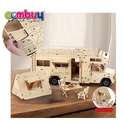 KB103549-KB103551 - Educational Assebly Model Kids Play Diy Jigsaw Toy Wooden 3d Puzzle