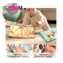 KB105256-KB105257 - Early Learning Educational Flipping Soft Toys Baby Book Cloth Fabric