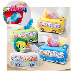KB110612-KB110616 - Toddler Early Learning Tearable Washable Baby Toy Tissue Storage Box
