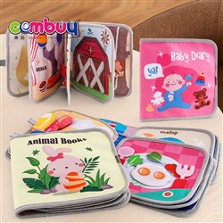 KB110704-KB110706 - Educational Early Cognition Learning Washable Baby Toys Busy Cloth Story Book