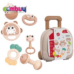 KB112714 - Toddler Cartoon Musical Can Boiled Safety Handheld Plastic Toys Baby Rattles Sensory