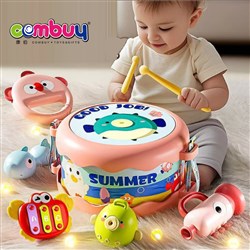 KB114670-KB114673 - Musical Instrument Kids Play Five Set Small Drum Combination Toys