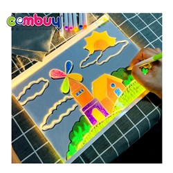 KB117284-KB117287 - Educaitonal LED Lighting Children Hand Draw Luminous Drawing Board Toys