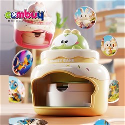 KB119707-KB119708 - Cute Kids Handmade Diy Game Educational Seal Badge Making Machine Toy