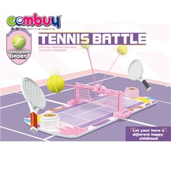 KB120101-KB120102 - Children Playing Desktop Toy Tennis Badminton Battle Interactive Sports Games