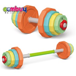 KB121900-KB121903 - Indoor Outdoor Sport Barbell Game Speed Adjustable Children Weightlifting Toy