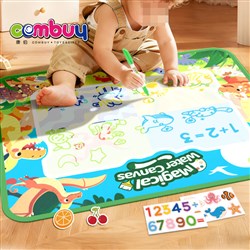 KB125218-KB125225 - Educational Kids Painting Game 2 in 1 Sticky Cardboard Doodle Mat Water Canvas Toy