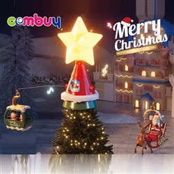 KB129786 - Funny Cute Electric Lighting Sound Rotating Christmas Car Toy