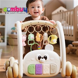 KB136550 - Infant Fitness Carpet Push Walker Lighting Musical Pedal Piano Baby Activity Mat Toys