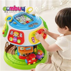 KB138457 - Educational Kids Lighting Musical Steering Wheel Early Learning Smart Park Toys
