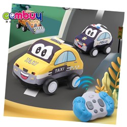 KB216631-KB216636 - Remote control 3 channel infrared music horn soft sponge baby toy rc cloth car