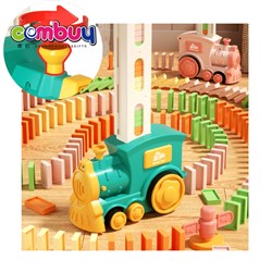 KB216901 - Sound lighting adjustable automatic cast card toy domino electric train