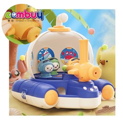 KB216945 - Electric lighting musical desktop game submarine toy bean shooting machine