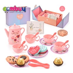 KB217225 - Simulation afternoon dessert gift box set pretend play kids tea kettle toys