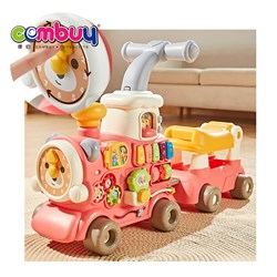 KB769703-KB769704 - Steam Infant Learning Education Ride on Car Sitting Drag Push Toy Baby Walker Train