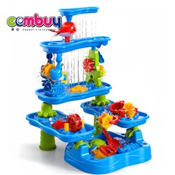 KB769872 - Summer Outdoor Water Sand Desk Game Assembly Toys Plastic Beach Table